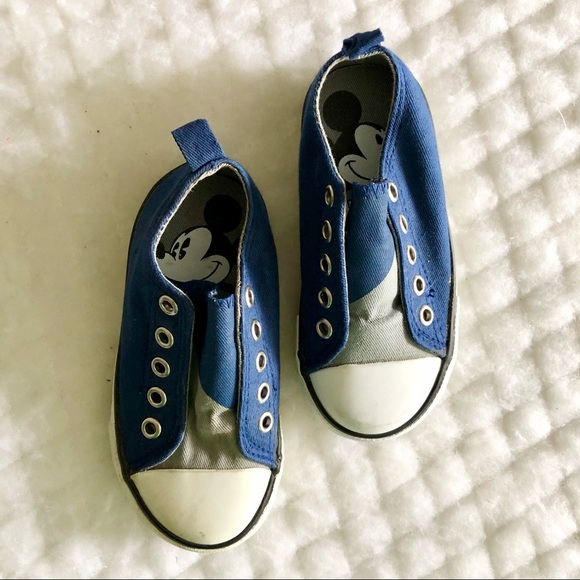 Disney Shoes Disney Sneakers Child 2y Mickey Mouse Blue Shoes
